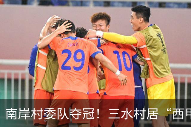 南岸村委队夺冠！三水村居“西甲”燃情落幕